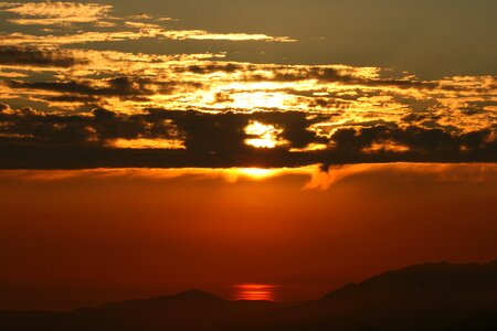 Sunset sea mood