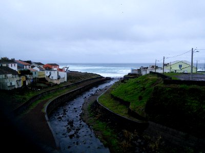Ribeira Grande on a rainy day