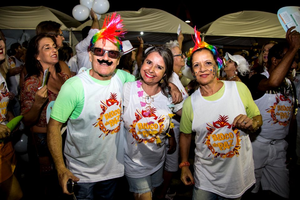 12.02.2018 - Bloco da Paz desfila na Passarela do Samba no Porto de Pelotas - Foto: Gustavo Vara