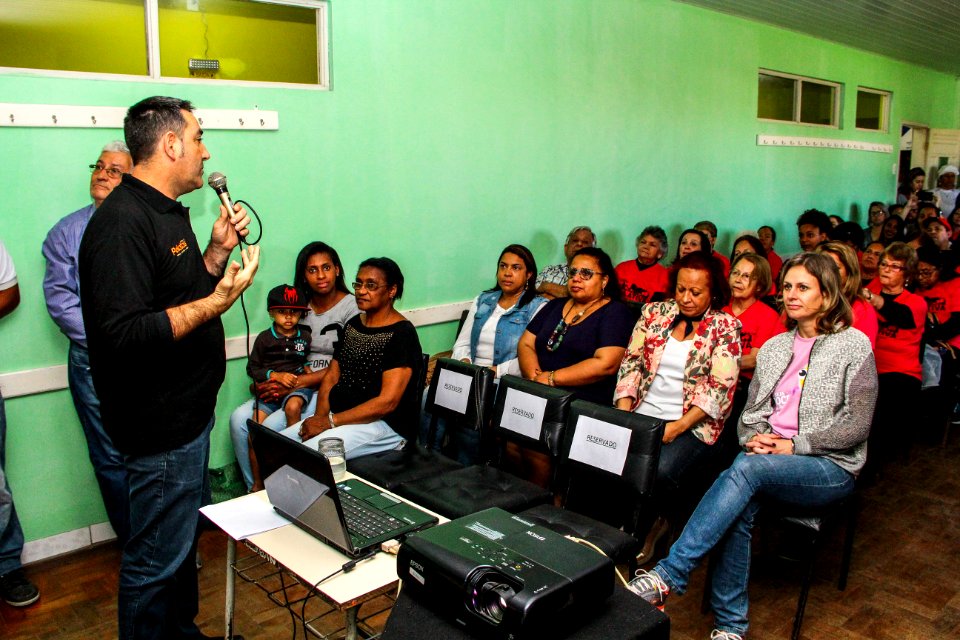 04.11.2017 - Prefeita Paula Mascarenhas participa do lançamento do projeto Carnaval da Folia e da Paz no Instituto Lar de Jesus