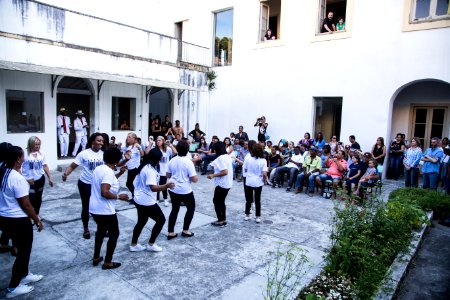 13.11.2017 - Prefeita Paula Mascarenhas participa da Abertura da semana da Consciência Negra no pátio interno da Secult