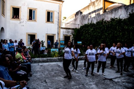 13.11.2017 - Prefeita Paula Mascarenhas participa da Abertura da semana da Consciência Negra no pátio interno da Secult