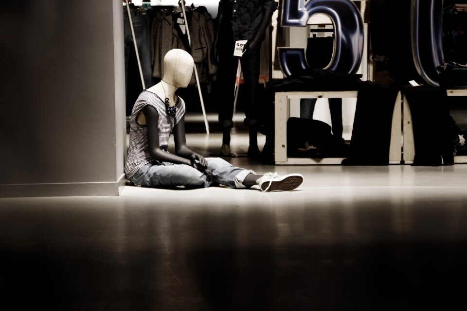 Display dummy department stores decoration