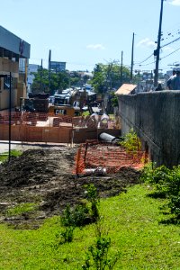 01.11.2017 - Obras da ETA São Gonçalo na rua Marechal Floriano