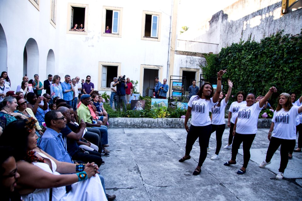 13.11.2017 - Prefeita Paula Mascarenhas participa da Abertura da semana da Consciência Negra no pátio interno da Secult