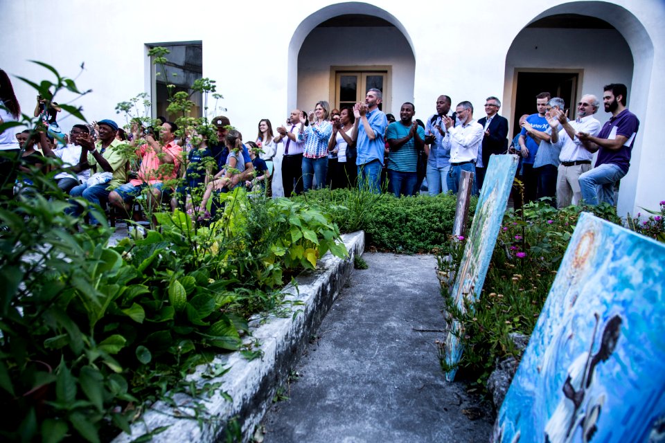 13.11.2017 - Prefeita Paula Mascarenhas participa da Abertura da semana da Consciência Negra no pátio interno da Secult