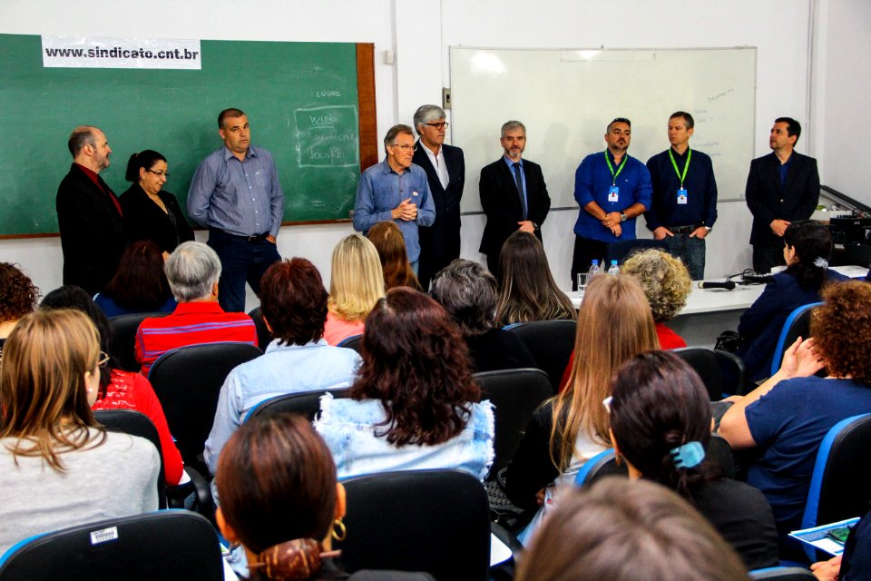 24.11.2017 - Prefeito em exercício Idemar Barz no evento de apresentação da Junta Digital