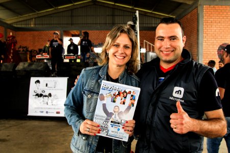 28.10.2017 - Prefeita Paula Mascarenhas durante encerramento da Semana do Hip Hop no Navegantes