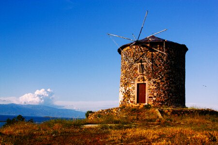 Traditional building landscape