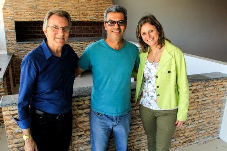 07.12.2017 - Prefeita Paula Mascarenhas e o vice Idemar Barz durante entrega das Ruas 04 e 29 do Bairro Dunas