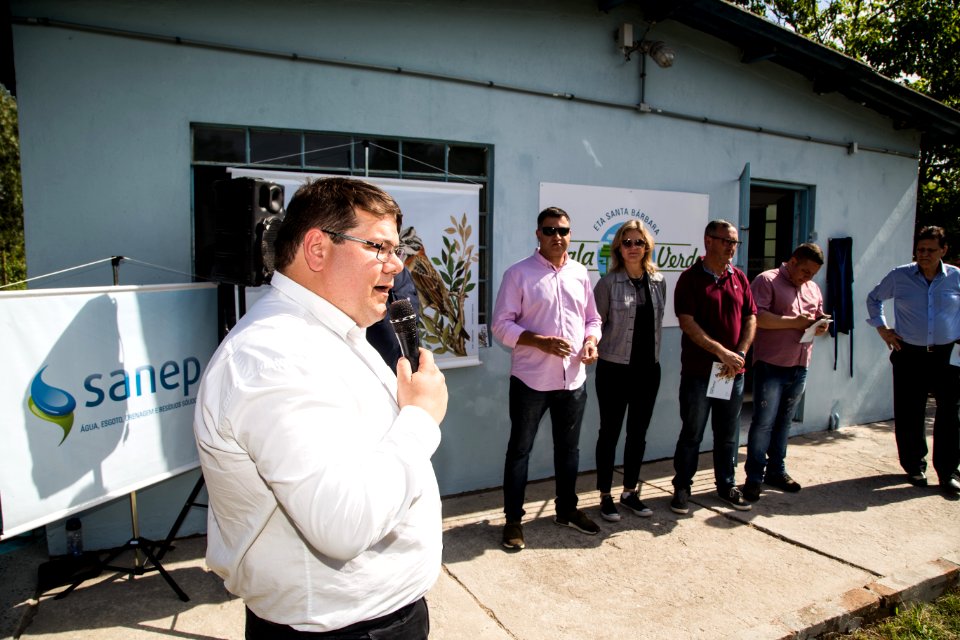 22.10.2018 - Prefeita Paula Mascarenhas durante cerimônia de 50 anos da Barragem Santa Bárbara - Foto: Gustavo Vara