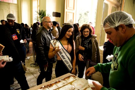 07.07.2018 - Comemoração do aniversário de 206 anos de Pelotas com um bolo de 206 metros - Foto: Gustavo Vara