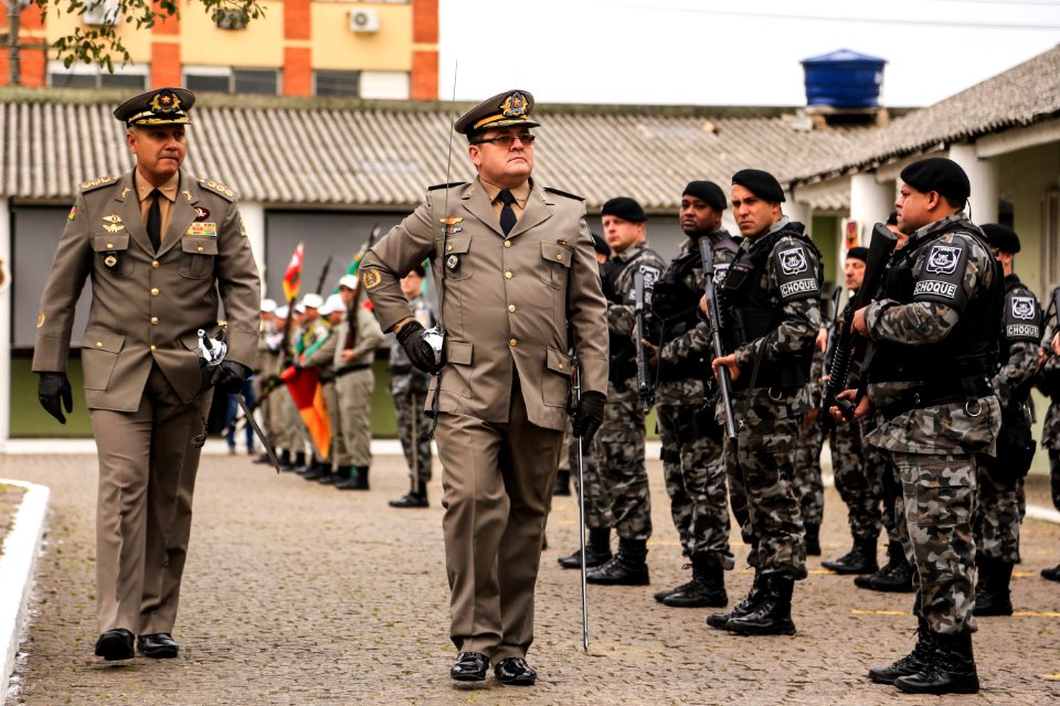 21.08.2018 - Prefeita Paula Mascarenhas na cerimônia solenidade de passagem de Comando do CRPO Sul ao Tenente Coronel Márcio Roberto Galdino  - Foto: Gustavo Vara