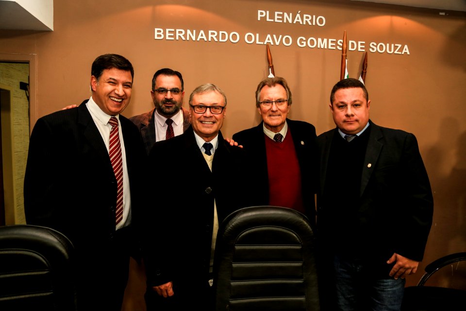 09.07.2018 - Prefeito em exercício Idemar Barz prestigia a Sessão Solene alusiva aos 206 anos da Cidade de Pelotas - Foto: Gustavo Vara
