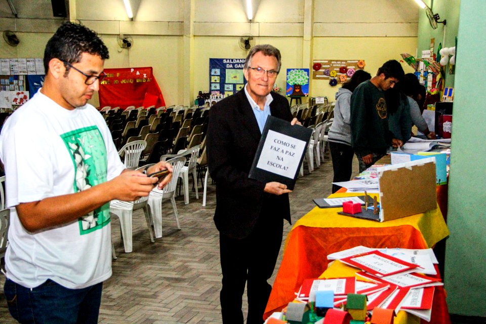 23.11.2017 - Prefeito em exercicio Idemar Barz na Abertura da V Jornada Literária da SMED