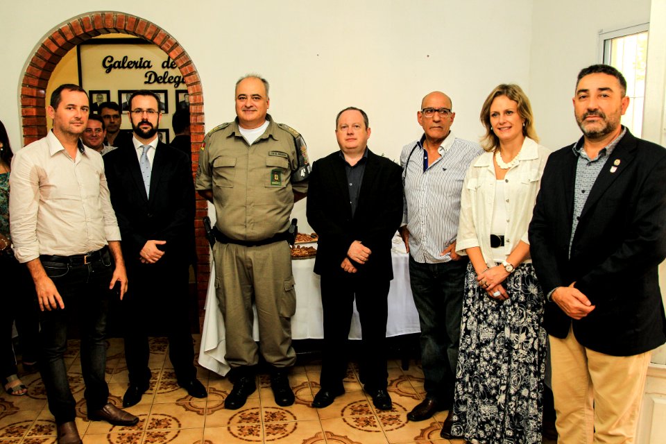 27.04.2018 - Prefeita Paula Mascarenhas durante posse da nova administradora do Presídio Regional de Pelotas, Fabiane Gomes Dias de Oliveira - Foto: Gustavo Vara