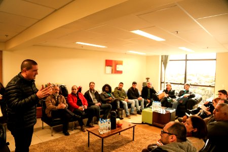 20.08.2018 -  Reunião no Fórum sobre trabalho no  Presídio Regional de Pelotas - Foto: Gustavo Vara