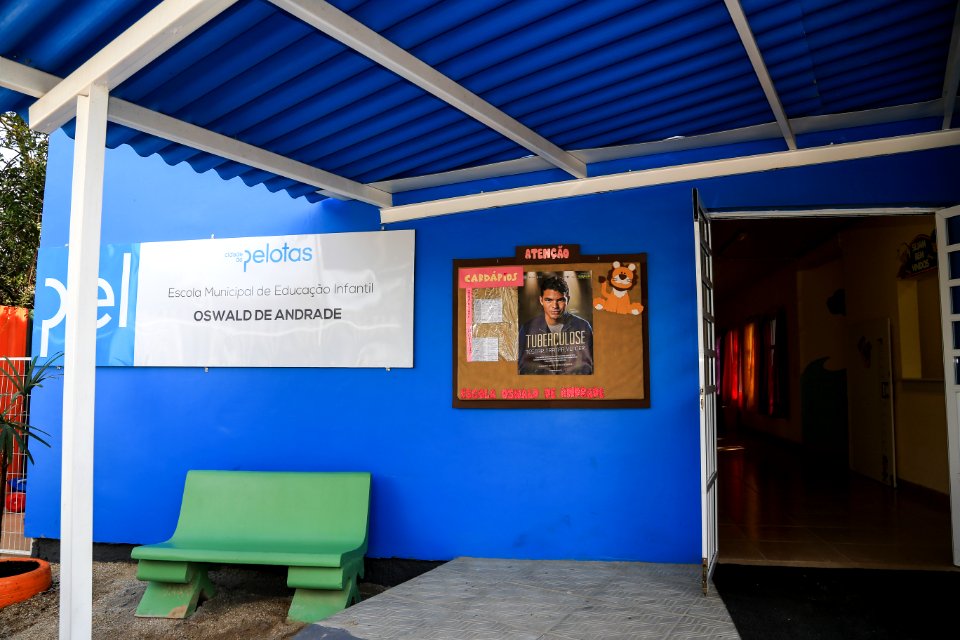 10.04.2018 -  Entrega da reforma e ampliação da Escola de Educação Infantil Oswald de Andrade - Foto: Gustavo Vara