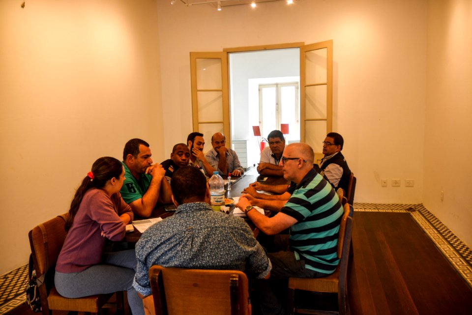 18.01.2018 - Reunião sobre fiscalização e segurança na Festa de Iemanjá no Balneário dos Prazeres