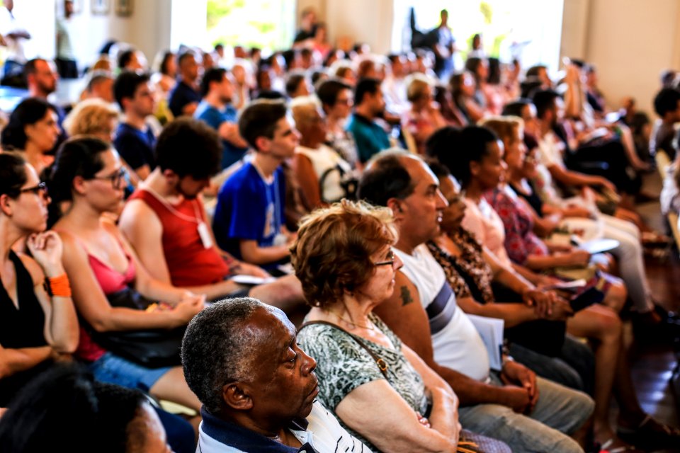 15.01.2018 - Prefeita Paula Mascarenhas no Recital de Piano e Canto com Liliana Michelssen (pianista) e Homero Velho (barítono) em Comemoração aos 100 Anos Conservatório de Música da Universidade Federal de Pelotas (UFPel) na Bibliotheca Pública Pelotense