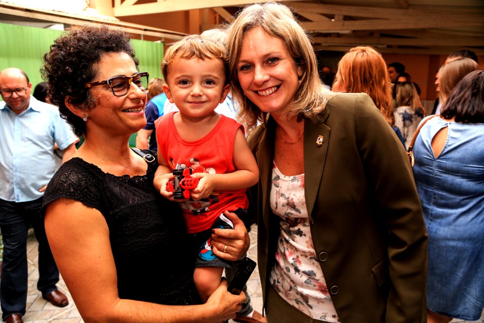 25.04.2018 - Inauguração da Escola de Educação Infantil Mário Osório Magalhães - Foto: Gustavo Vara