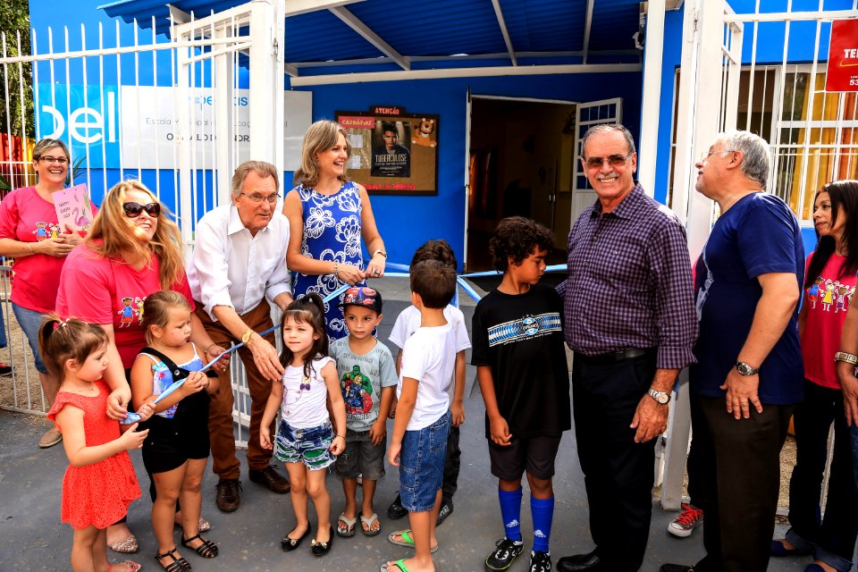 10.04.2018 -  Entrega da reforma e ampliação da Escola de Educação Infantil Oswald de Andrade - Foto: Gustavo Vara