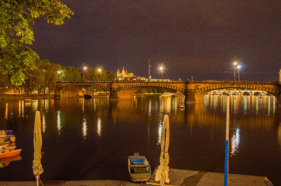History charle's bridge lights