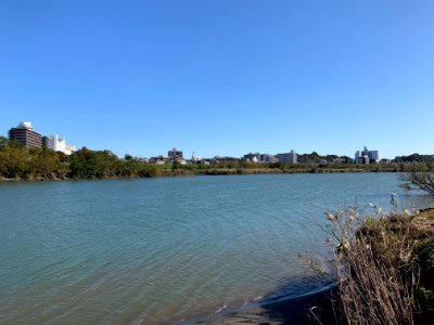 Edogawa River in Higashikanamachi, Katsushika-ku photo