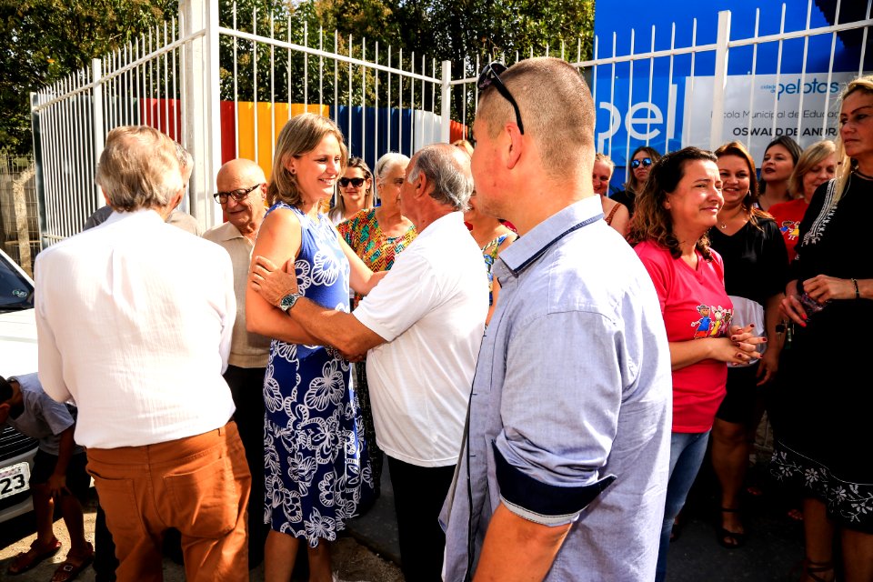 10.04.2018 -  Entrega da reforma e ampliação da Escola de Educação Infantil Oswald de Andrade - Foto: Gustavo Vara