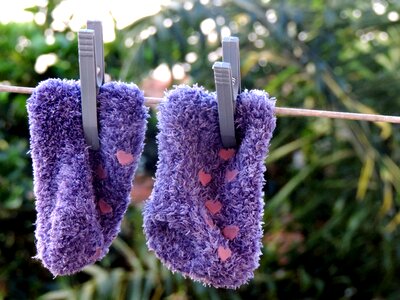 Scenario socks drying