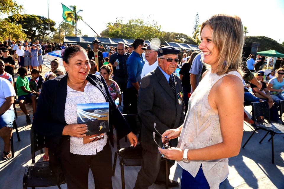 18.04.2018 - Apresentação da Esquadrilha da Fumaça em comemoração aos 100 anos do 9ª Batalhão de Infantaria Motorizada em Pelotas e pela passagem do Dia do Exército - Foto: Gustavo Vara