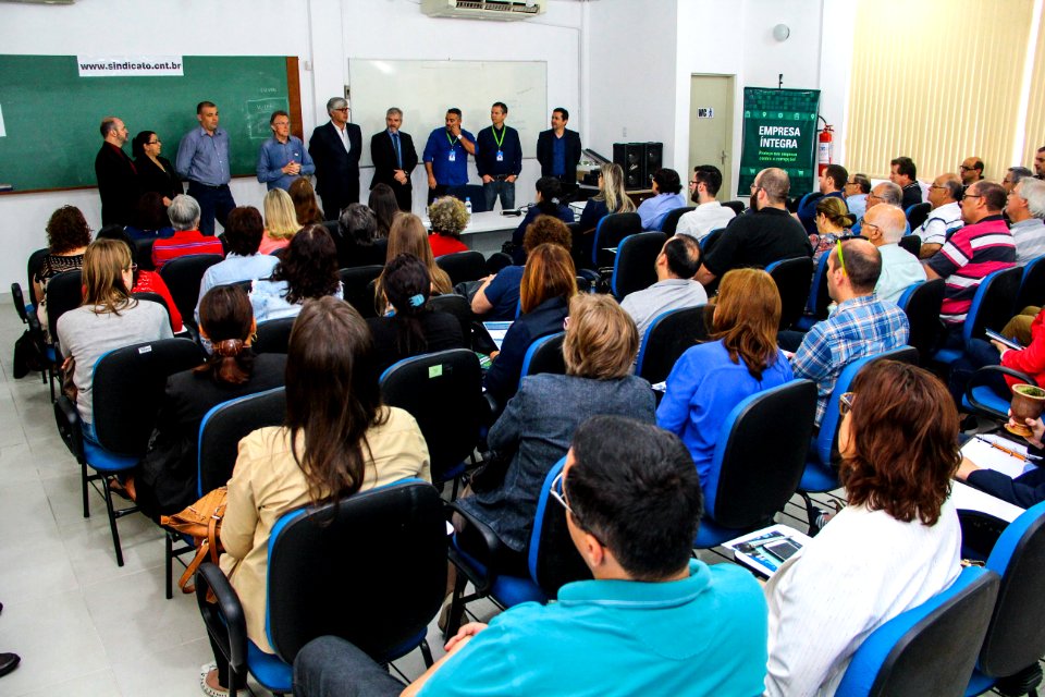 24.11.2017 - Prefeito em exercício Idemar Barz no evento de apresentação da Junta Digital