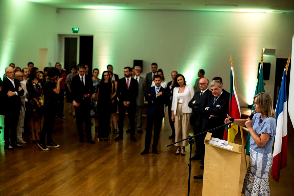 28.02.2018 - Porto Alegre/RS - Prefeita Paula Mascarenhas recebe comenda da Ordem das Palmas Acadêmicas na Fundação Iberê Camargo - Foto: Gustavo Vara