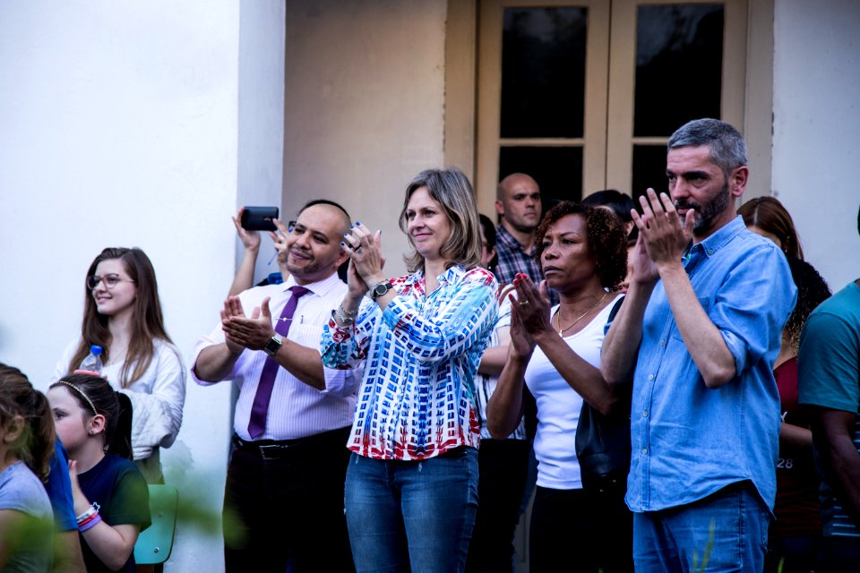 13.11.2017 - Prefeita Paula Mascarenhas participa da Abertura da semana da Consciência Negra no pátio interno da Secult
