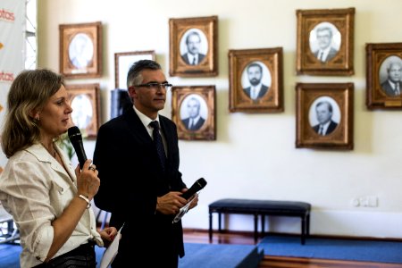 27.12.2017 - Reunião com presidente da Câmara, Luiz Henrique Viana, para repasse do duodécimo