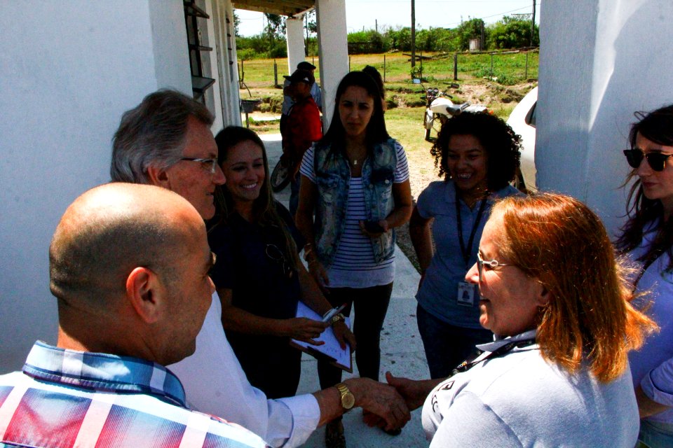 14.11.2017 - Vice-prefeito Idemar Barz no evento de doação de cavalos da Hospedaria Municipal