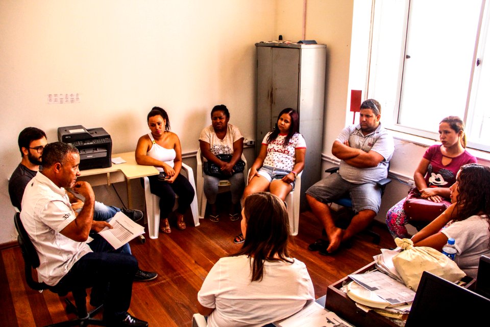 08.01.2018 - Reunião com  moradores do loteamento 8 de março sobre a infraestrutura do local