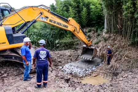 27.02.2018 SANEP Obras no aeroporto - Fotos Gustavo Mansur