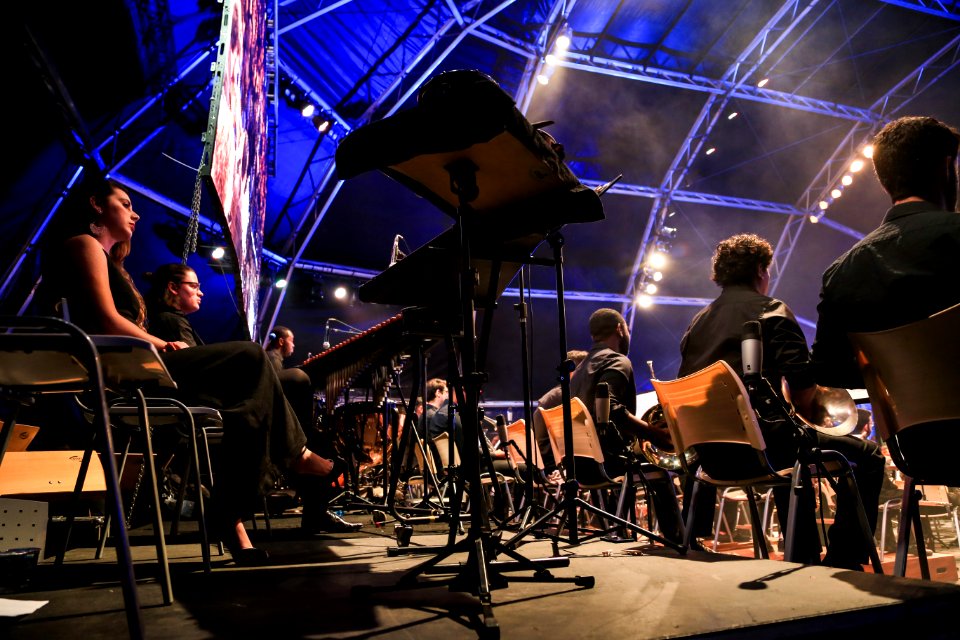 26.01.2018 - Prefeita Paula Mascarenhas durante o encerramento do Festival SESC de Música - Foto: Gustavo Vara