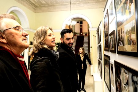 05.07.2019 - Prefeita Paula Mascarenhas e o vice Idemar Barz prestigiam a abertura da exposição fotográfica ‘Bernardo de Souza em dois tempos’ em homenagem ao ex-prefeito, com imagens do fotógrafo Gustavo Vara - Foto: Michel Corvello