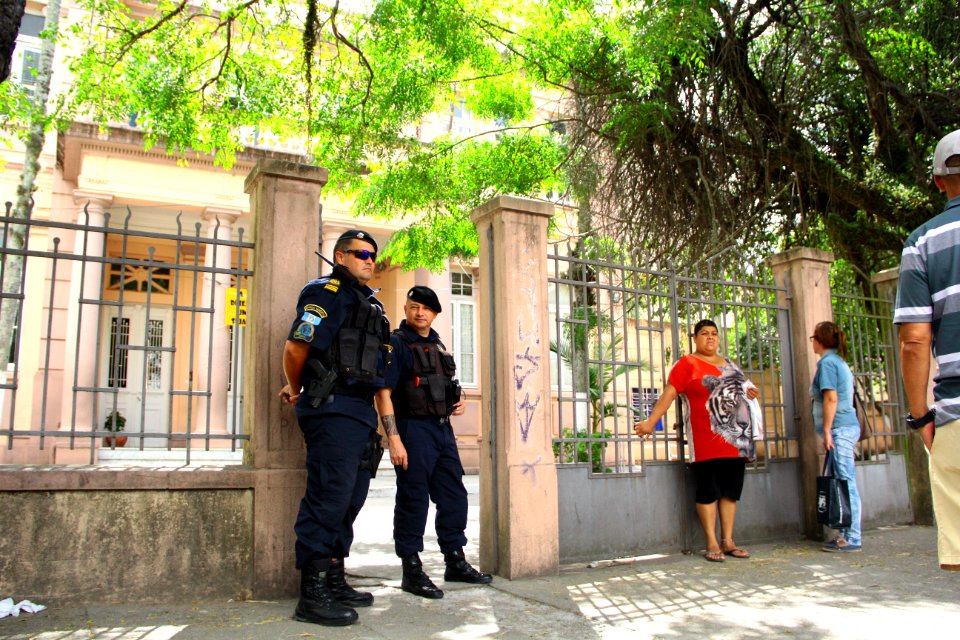 08.03.2018 - SSP - Operação ATENA GM nas escolas - Foto Marcel Avila