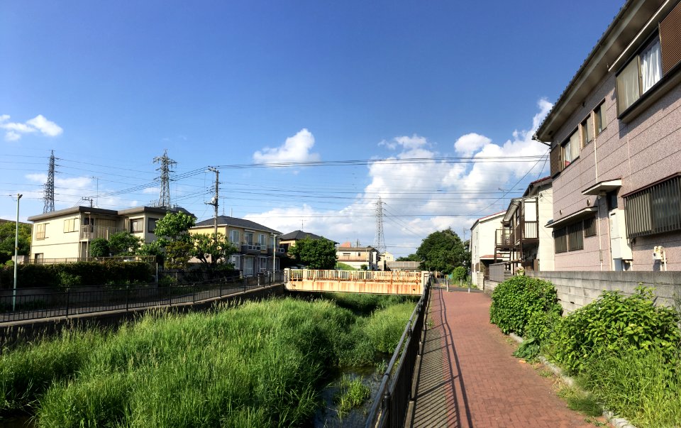 Ochiai River in Minamisawa, Higashikurume-shi