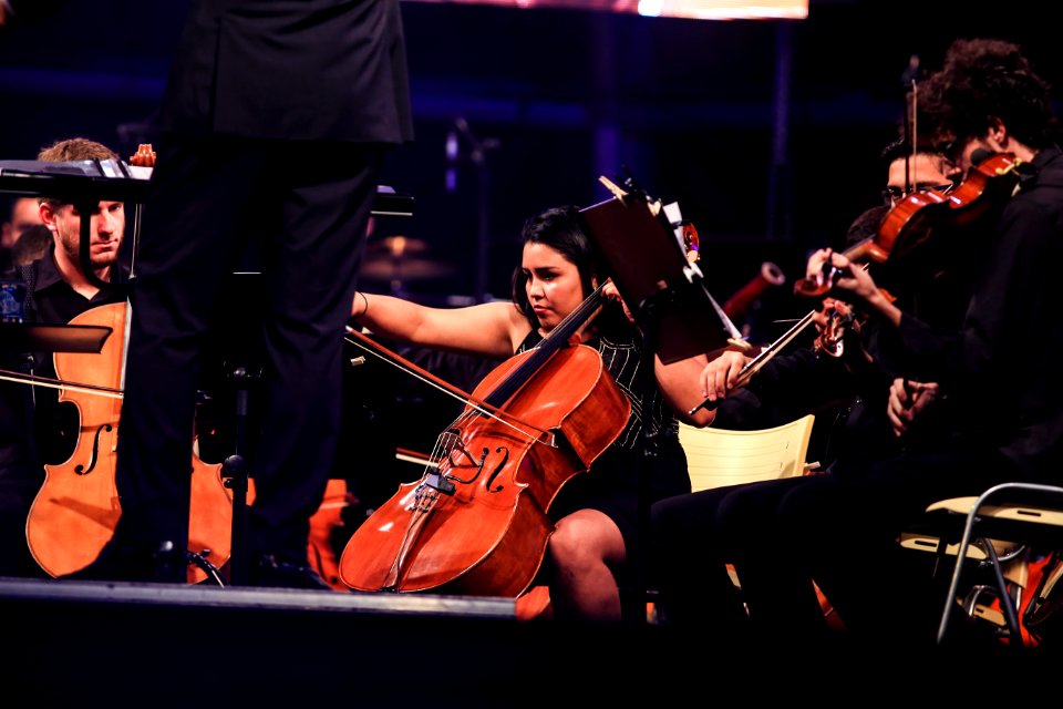 26.01.2018 - Prefeita Paula Mascarenhas durante o encerramento do Festival SESC de Música - Foto: Gustavo Vara