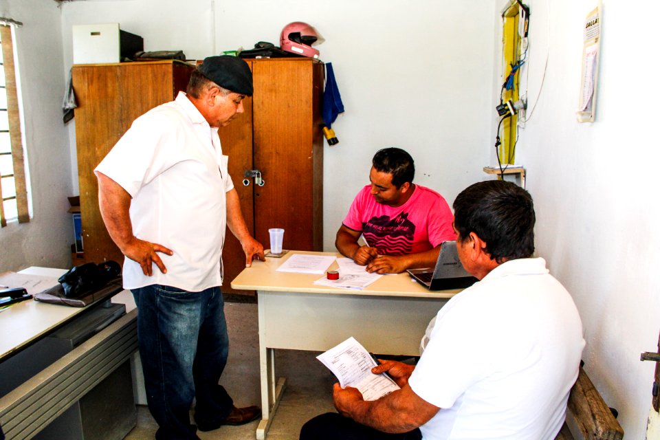 14.11.2017 - Vice-prefeito Idemar Barz no evento de doação de cavalos da Hospedaria Municipal