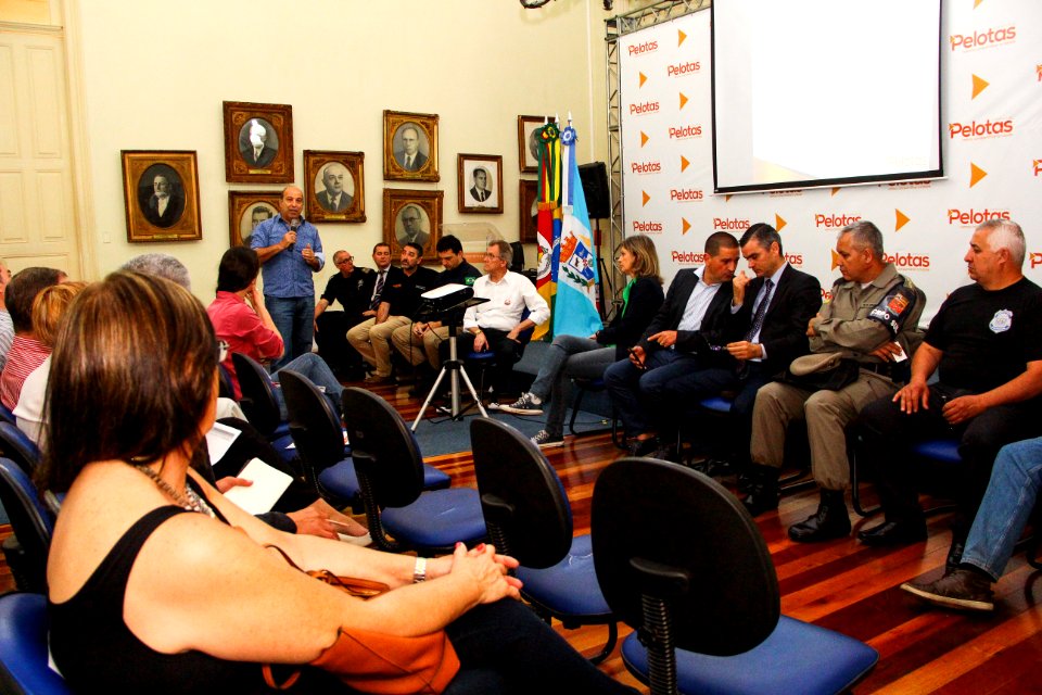 14.11.2017 - Coletiva de apresentação de dados dos três meses do Pacto Pelotas Pela Paz