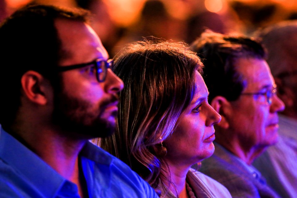 26.01.2018 - Prefeita Paula Mascarenhas durante o encerramento do Festival SESC de Música - Foto: Gustavo Vara