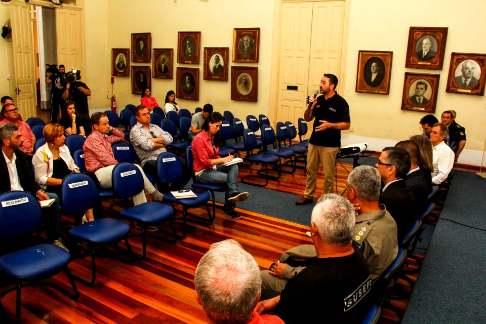 14.11.2017 - Coletiva de apresentação de dados dos três meses do Pacto Pelotas Pela Paz