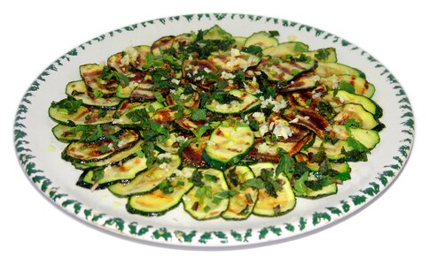 Zucchini eat italy