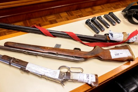 07.12.2017 Doação de armas do judiciário - Fotos Gustavo Mansur