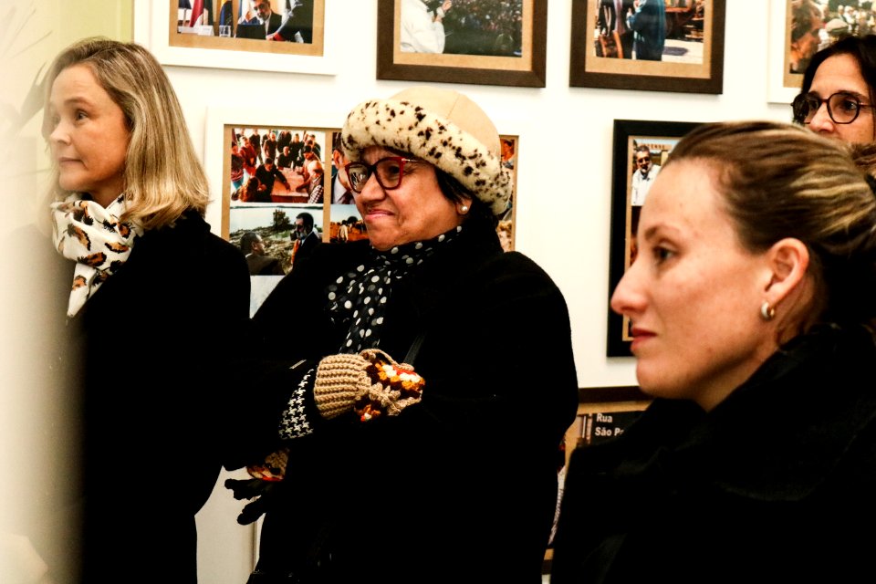 05.07.2019 - Prefeita Paula Mascarenhas e o vice Idemar Barz prestigiam a abertura da exposição fotográfica ‘Bernardo de Souza em dois tempos’ em homenagem ao ex-prefeito, com imagens do fotógrafo Gustavo Vara - Foto: Michel Corvello